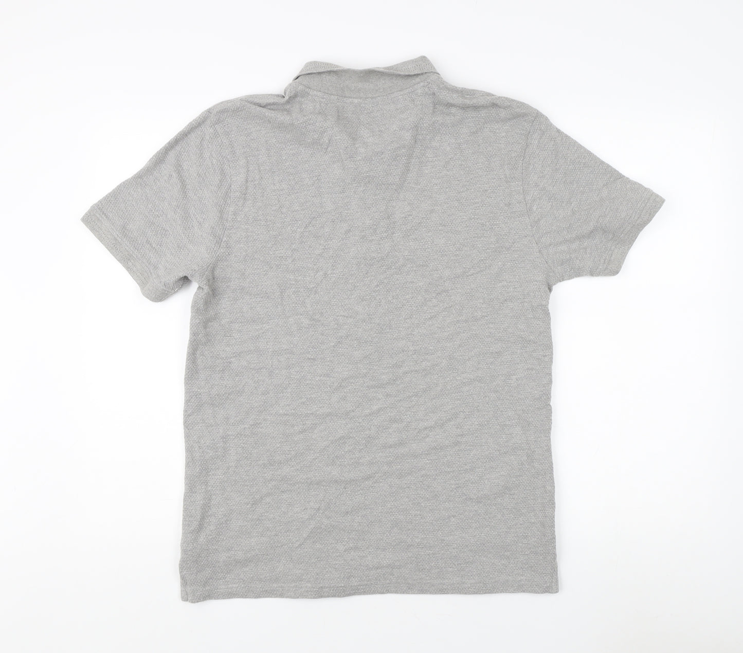 Peter Werth Men's Grey Polo Shirt, Size L, Casual Style