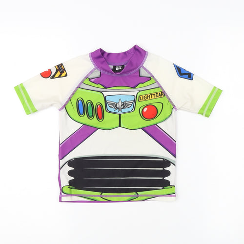 Disney Boys Toy Story Rash Guard 5-6 Years Buzz Lightyear