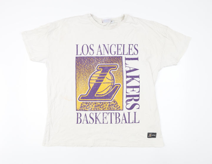 NBA Unisex Adults White XL T-Shirt for Casual Sportswear