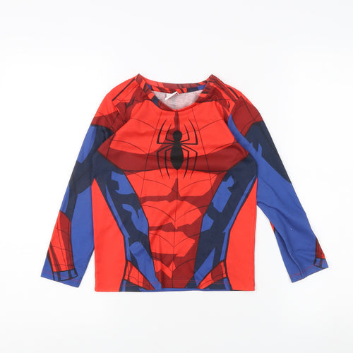 Avengers Boys Spider-Man T-Shirt, Long Sleeve, 5-6 Years
