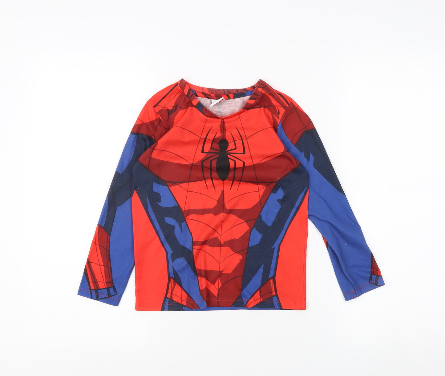 Avengers Boys Spider-Man T-Shirt, Long Sleeve, 5-6 Years