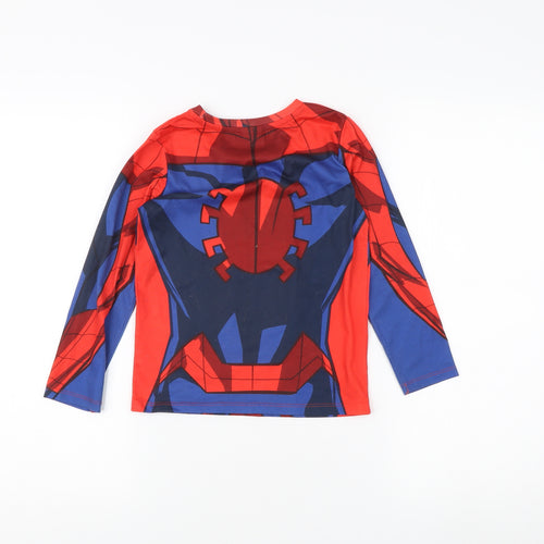 Avengers Boys Spider-Man T-Shirt, Long Sleeve, 5-6 Years
