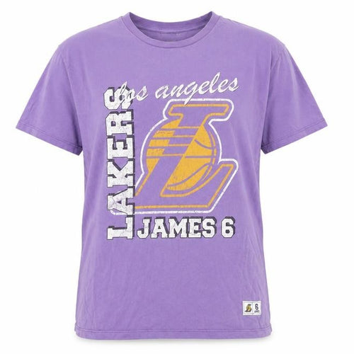 NBA Unisex Adults Purple XL Crew Neck T-Shirt Sports