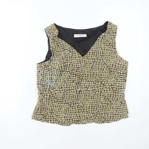 Planet Women's Multicoloured Polka Dot Blouse Size 14