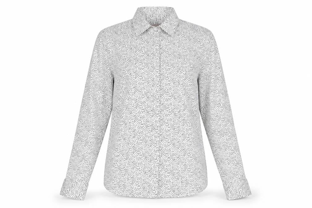 Charles Tyrwhitt Women’s Multicoloured Button-Up Shirt UK 10