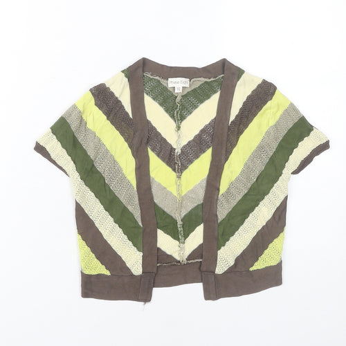 Phase Eight Women's Multicoloured Open Front Cardigan, Size 10