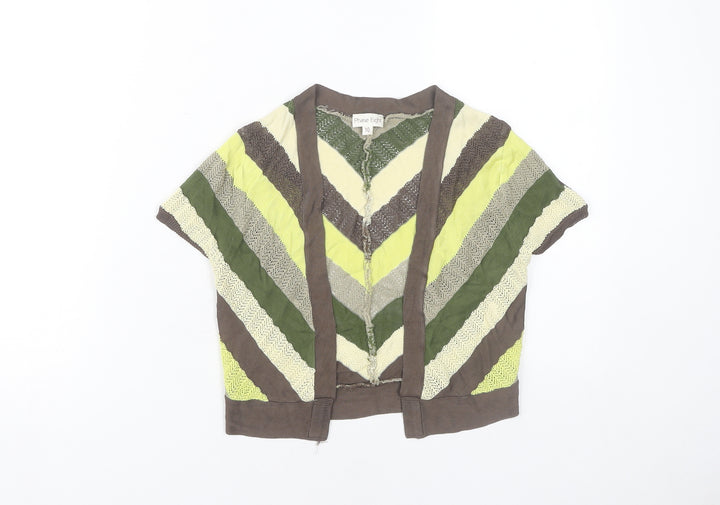 Phase Eight Women's Multicoloured Open Front Cardigan, Size 10