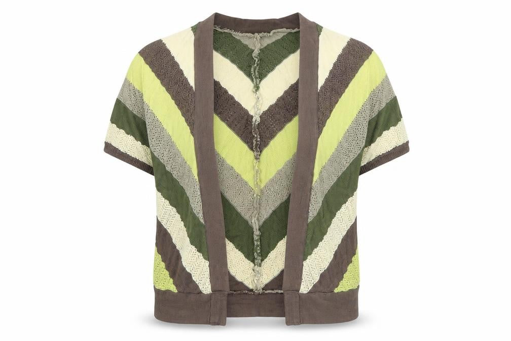 Front view of Phase Eight Women's Multicoloured Open Front Cardigan, size 10