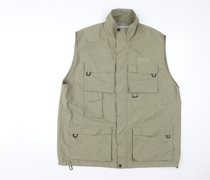 Regatta Men's Green XL Zip Waistcoat for Hiking