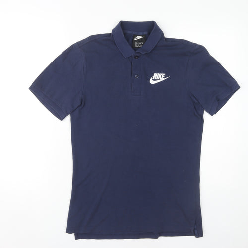Nike Men's Blue XS Polo Shirt, Short Sleeve Casual