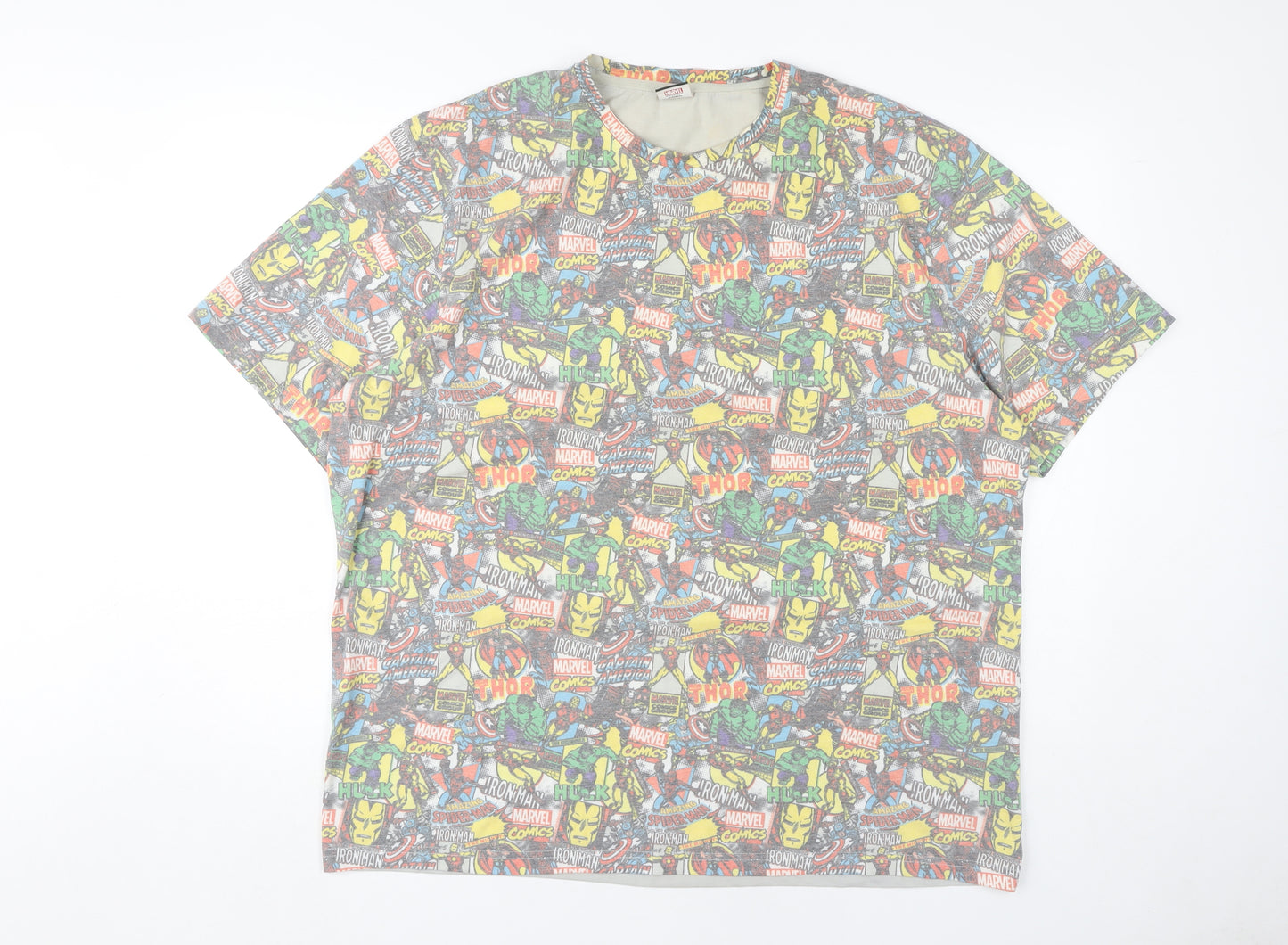 Marvel Comics Men's XL Multicoloured Graphic T-Shirt