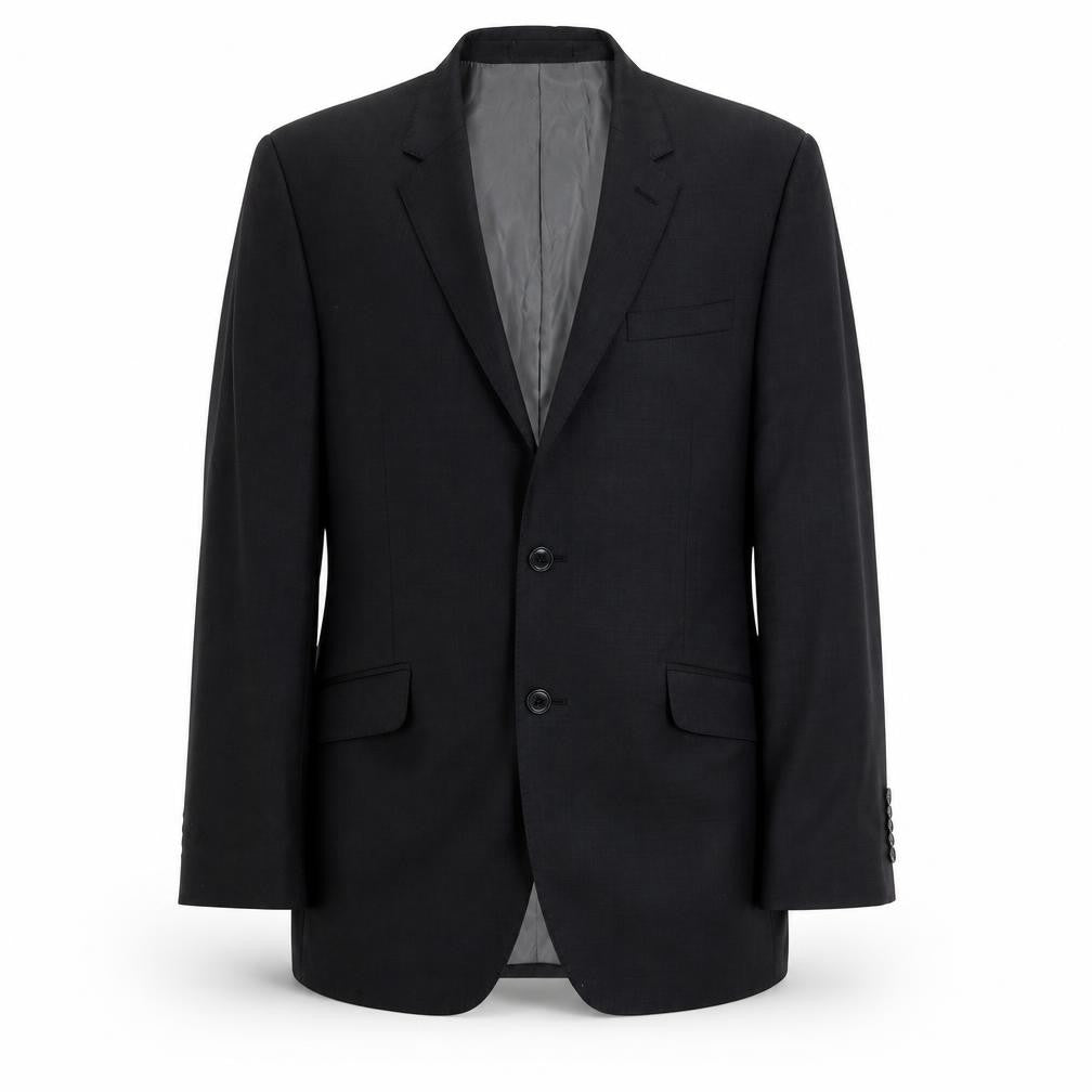 Front view of T.M. Lewin Men's Grey Blazer 38R Regular Fit