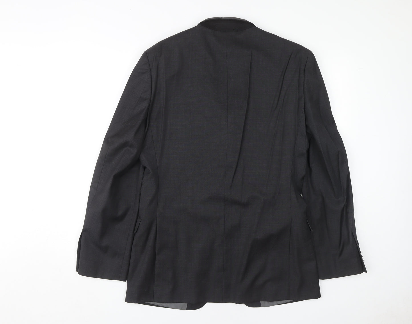 T.M. Lewin Men's Grey Blazer 38R Regular Fit