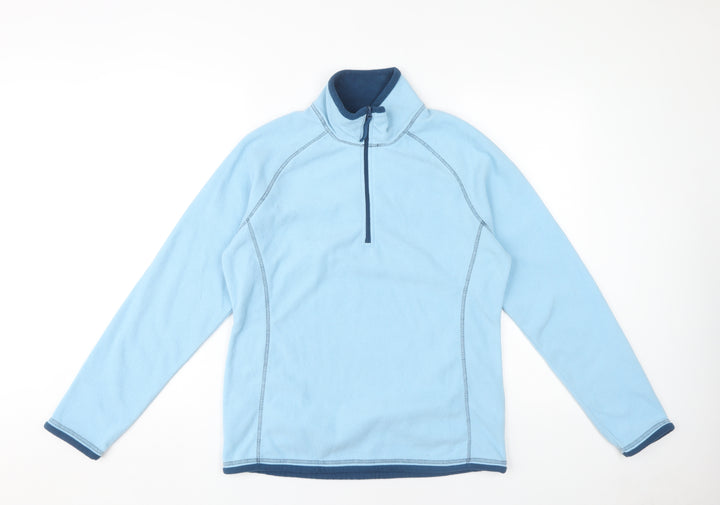 Mountain Warehouse Women’s Blue Fleece Sweatshirt Size 12