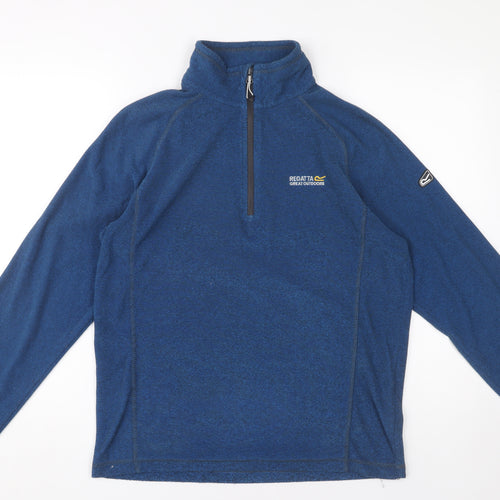 Regatta Men's Blue 1/4 Zip Sweatshirt M
