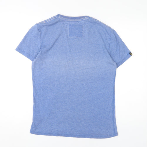 Superdry Men's Blue Vintage S T-Shirt - Limited Edition
