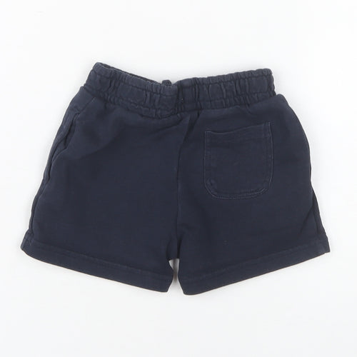 Lyle & Scott Boys Blue Shorts, 2 Years, Elastic Waist