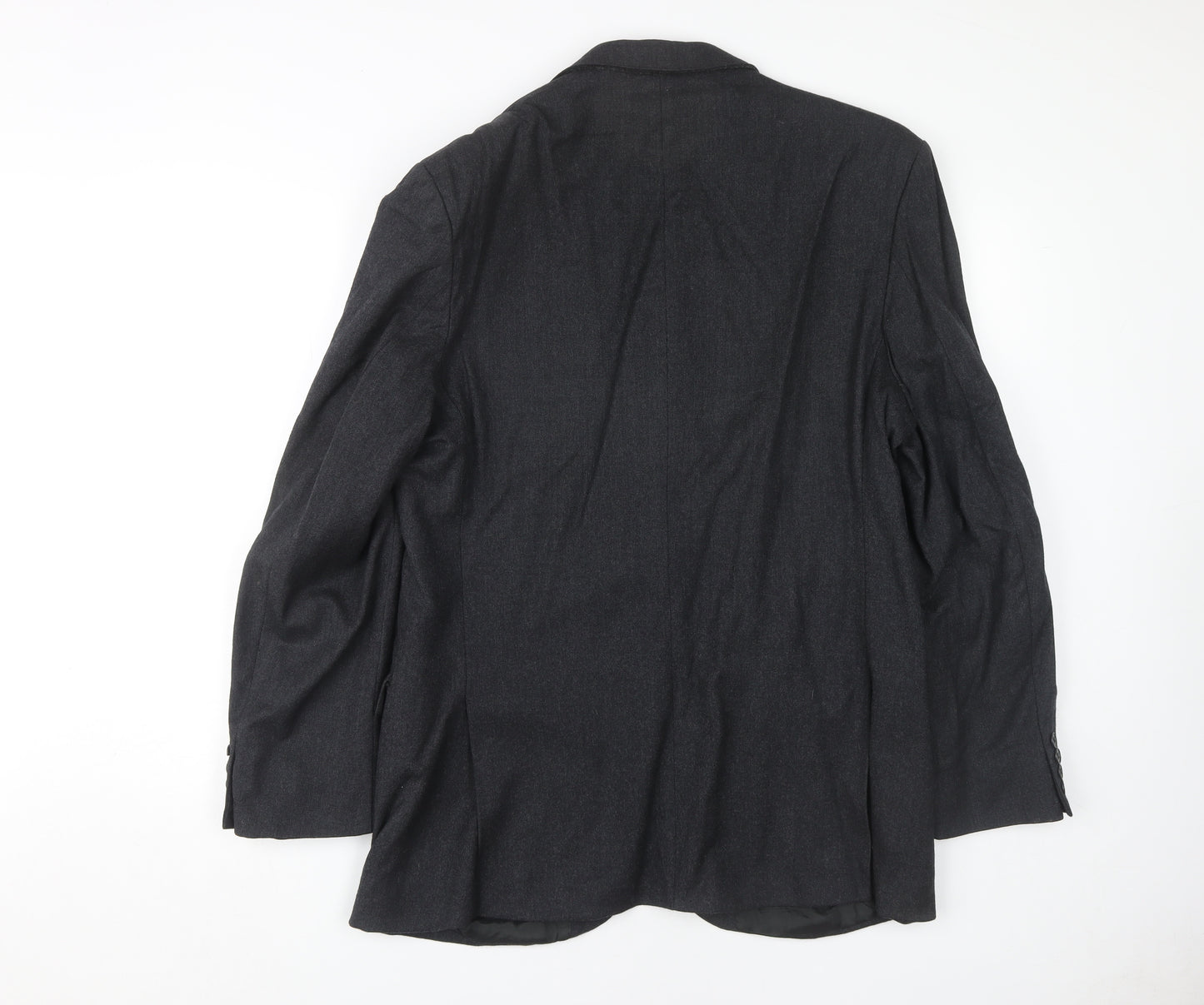Centaur Men's Grey Regular Wool Blazer, Size 42R