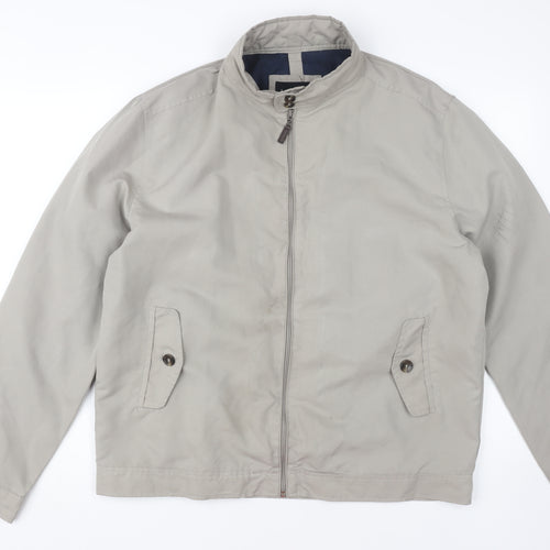 James Pringle Beige Men's L Basic Jacket Stand-Up Collar