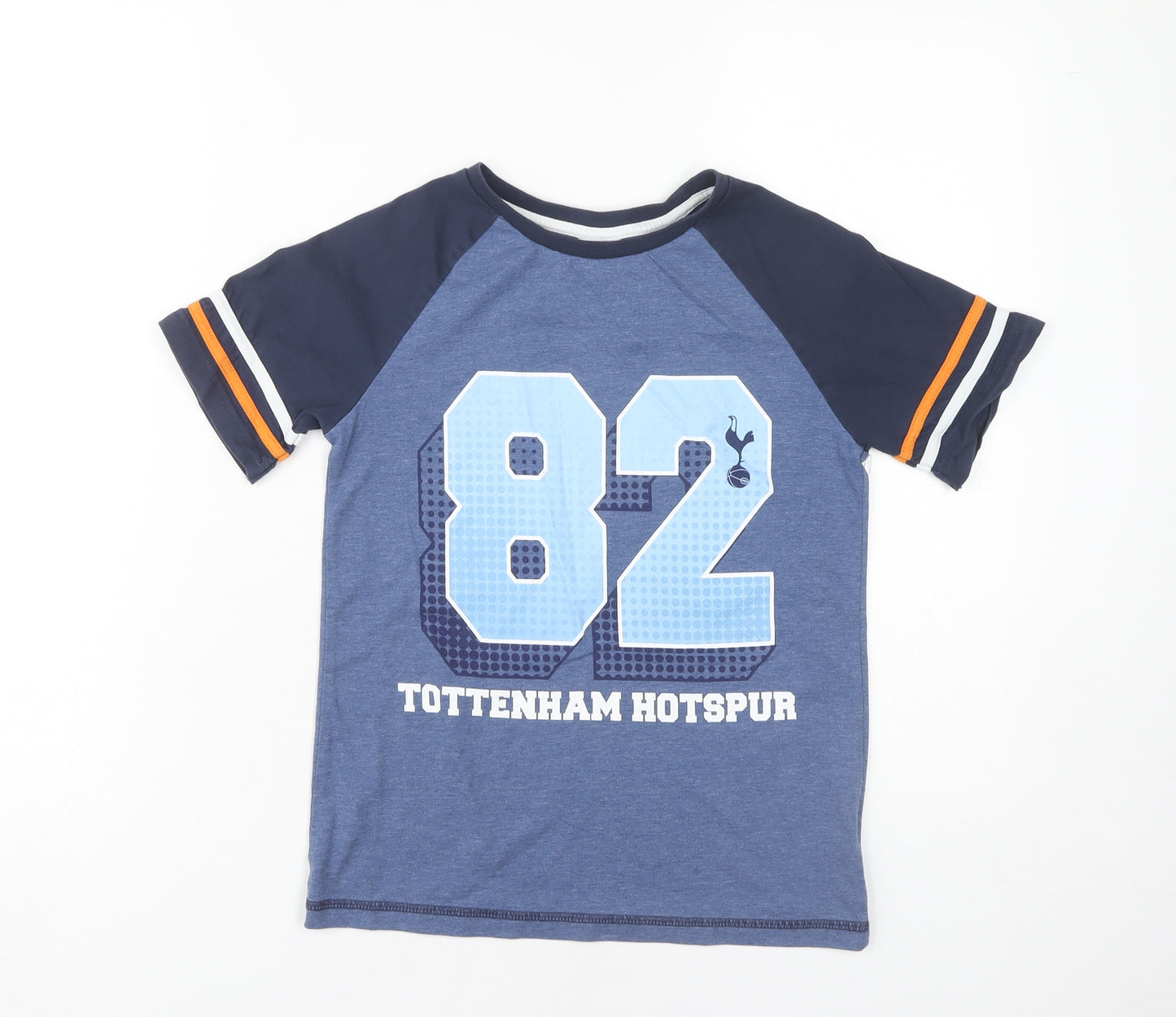Tottenham Hotspur Boys Blue T-Shirt, 9-10 Years, Sports Logo