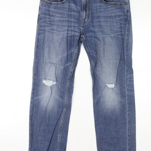 Banana Republic Women's Blue Straight Jeans Size 12