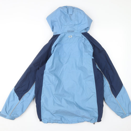 Sprayway Girls Blue Waterproof Ski Jacket, Size 14