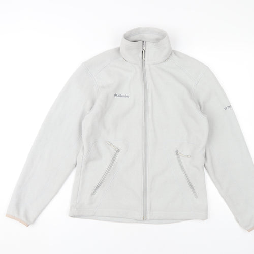 Columbia Women's Grey Fleece Jacket, S