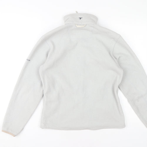 Columbia Women's Grey Fleece Jacket, S