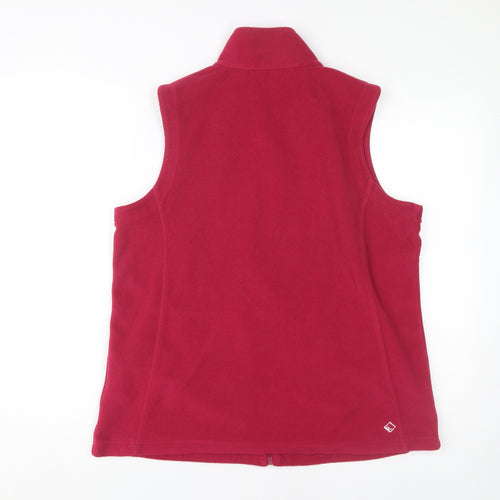 Regatta Women's Red Bodywarmer Waistcoat Size 16