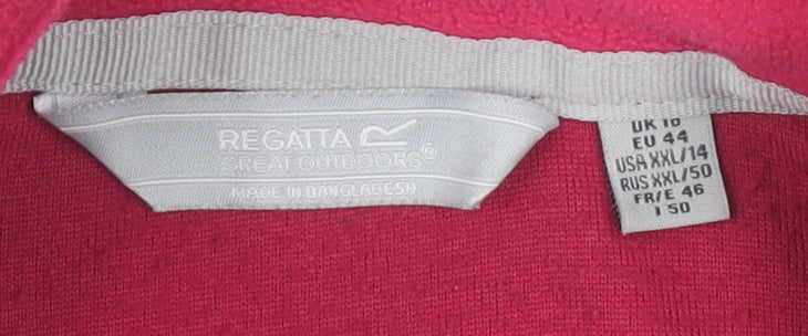 Regatta Women's Red Bodywarmer Waistcoat Size 16