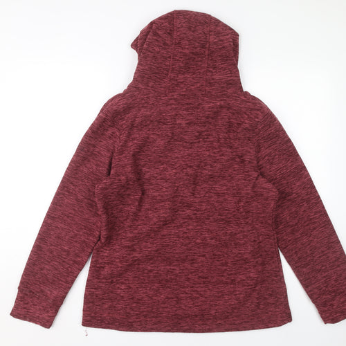 Regatta Women's Maroon Hoodie UK 14 Polyester