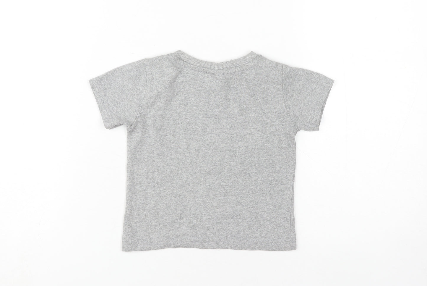 Marvel Boys Grey Spider-Man T-Shirt Size 3 - Superhero Graphic Tee