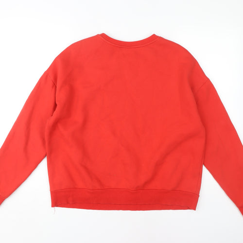 Marvel Unisex Red Black Widow L Graphic Sweatshirt
