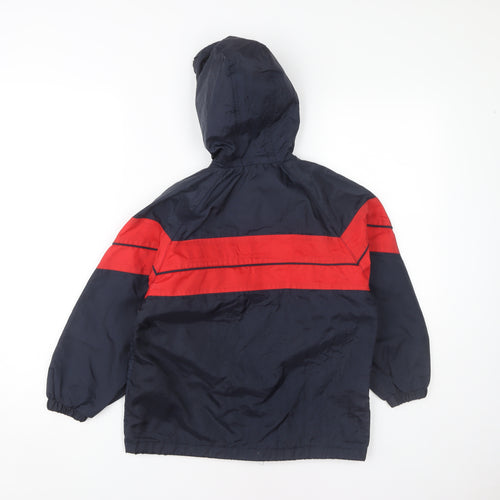 Trespass Boys Blue Windbreaker Jacket 5-6 Years