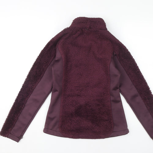 Trespass Women's Purple Fleece Jacket, Size S, Full Zip