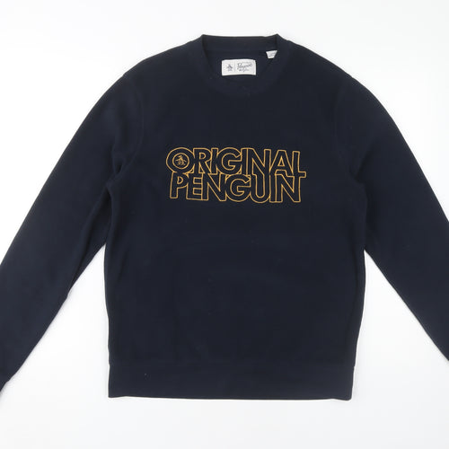 Original Penguin Men's Black Sweatshirt Size S