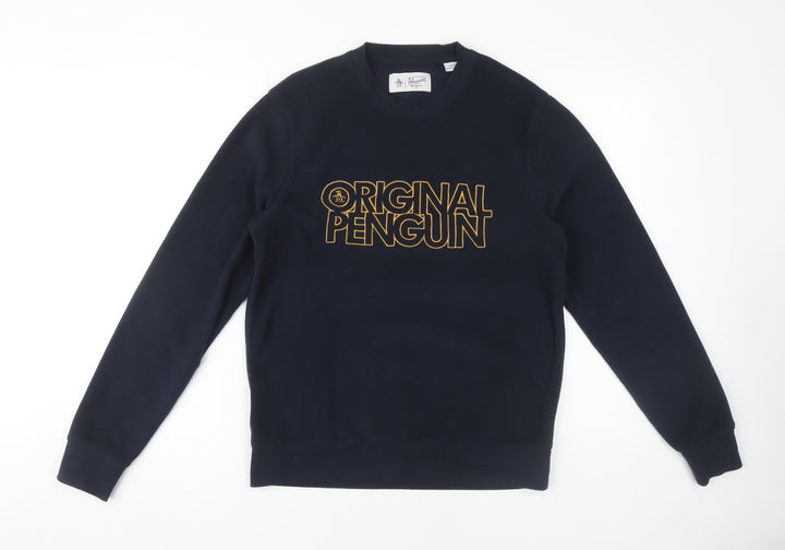 Original Penguin Men's Black Sweatshirt Size S