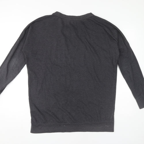 Jacqueline de Yong Women's Black Pullover Sweatshirt L
