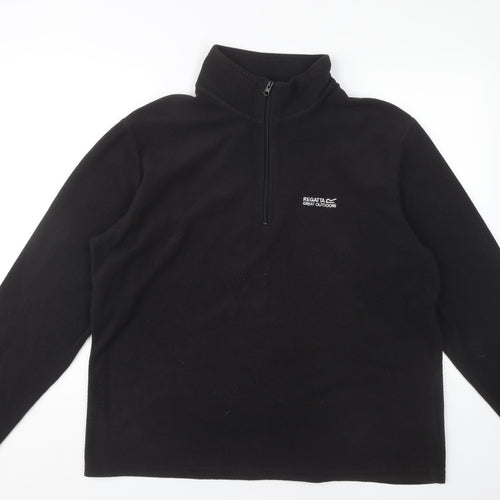 Regatta Men's 2XL Black Fleece Pullover Sweatshirt