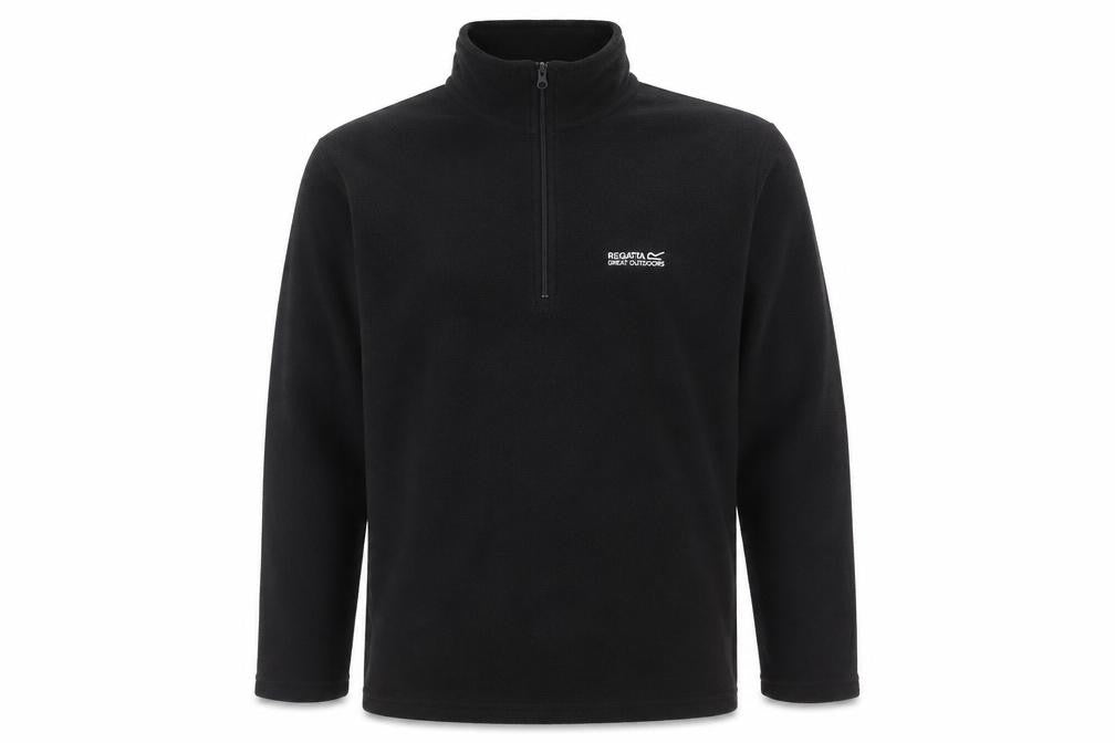 Regatta Men's 2XL Black Fleece Pullover Sweatshirt