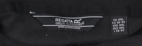Regatta Men's 2XL Black Fleece Pullover Sweatshirt