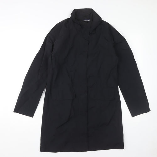 Peter Storm Women's Black Long Overcoat Size 10