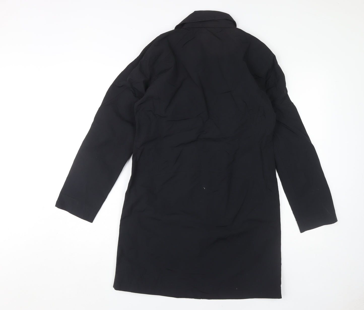 Peter Storm Women's Black Long Overcoat Size 10