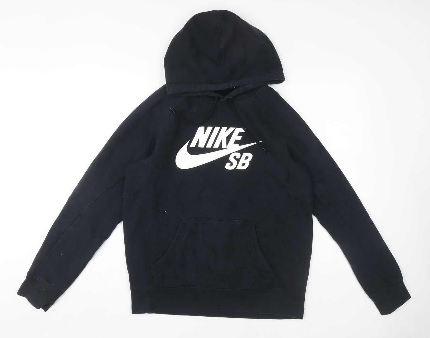 Nike Men's Black Hoodie S Pullover Logo
