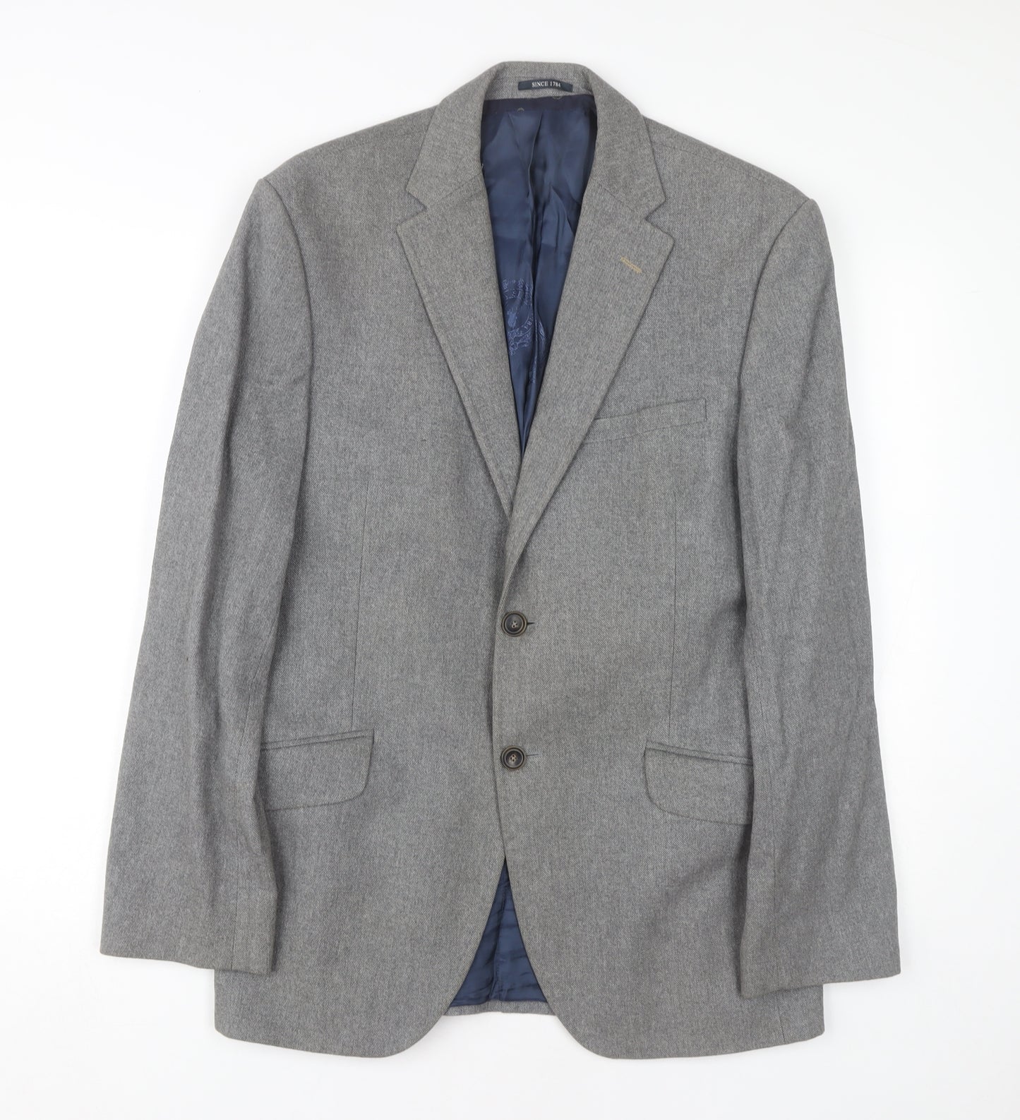 Viyella Men's Grey Blazer Jacket 40R Regular Fit