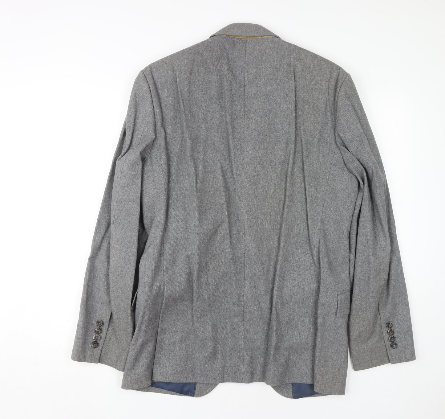 Viyella Men's Grey Blazer Jacket 40R Regular Fit