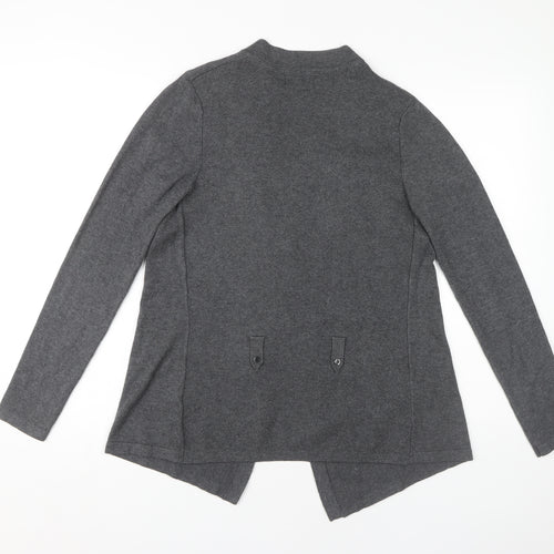 Alexon Women's Grey Open Front Cardigan - Size S