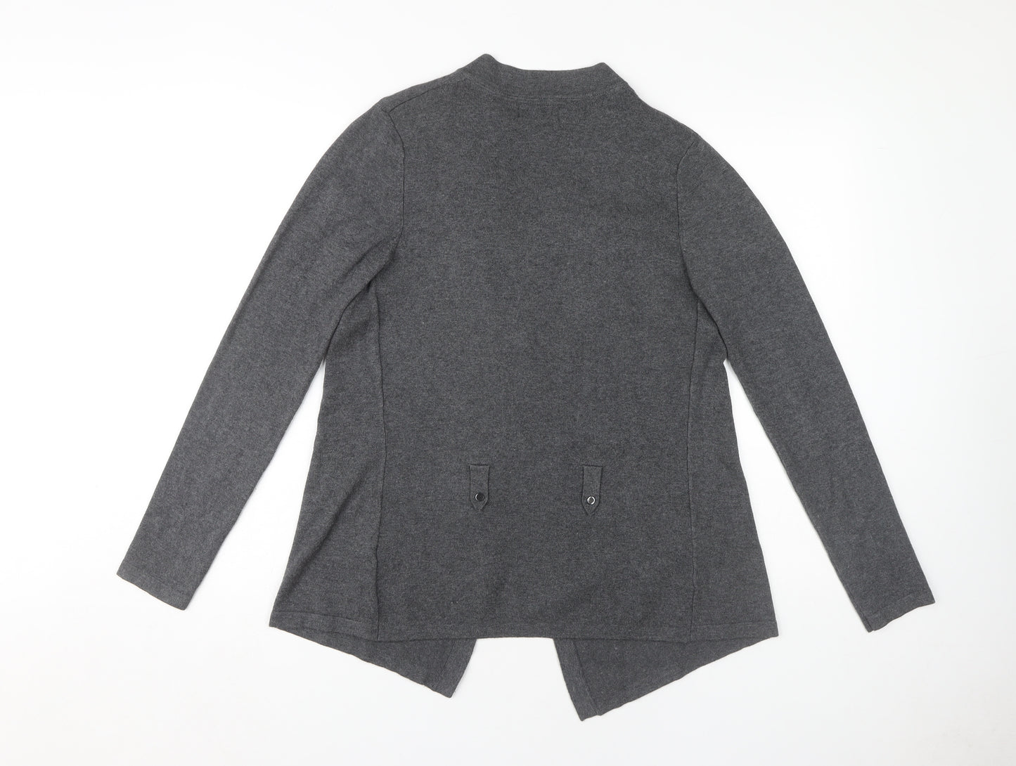 Alexon Women's Grey Open Front Cardigan - Size S