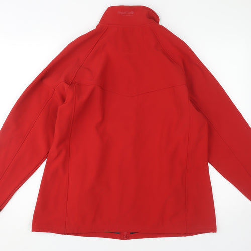 Regatta Men's Red Softshell Jacket 42 Stand-Up Collar