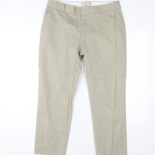 Banana Republic Women's Beige Chino Trousers Size 8